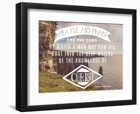 Prayer and Praise Oars-Stede Bonnett-Framed Art Print