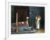 Prayer at the Sultan's Room-Jean Leon Gerome-Framed Giclee Print