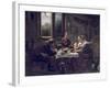 Prayer before Lunch-Jan Havicksz. Steen-Framed Giclee Print