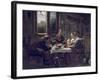 Prayer before Lunch-Jan Havicksz. Steen-Framed Giclee Print