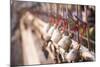 Prayer Bells at Golden Rock (Kyaiktiyo Pagoda), Mon State, Myanmar (Burma), Asia-Matthew Williams-Ellis-Mounted Photographic Print