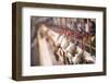 Prayer Bells at Golden Rock (Kyaiktiyo Pagoda), Mon State, Myanmar (Burma), Asia-Matthew Williams-Ellis-Framed Photographic Print