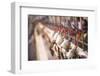 Prayer Bells at Golden Rock (Kyaiktiyo Pagoda), Mon State, Myanmar (Burma), Asia-Matthew Williams-Ellis-Framed Photographic Print