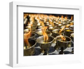 Prayer Candles, Nanwu Temple, Kangding, Sichuan, China-Porteous Rod-Framed Photographic Print