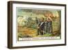 Prayer During the Battle-null-Framed Giclee Print