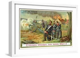 Prayer During the Battle-null-Framed Giclee Print