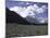 Prayer Flag Amongst Mountain Scene, Nepal-Michael Brown-Mounted Photographic Print