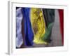 Prayer Flags Alongside the Everest Base Camp Trail-Mark Hannaford-Framed Photographic Print