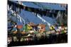 Prayer Flags and Chortens at Dochu La, Bhutan-Howie Garber-Mounted Photographic Print