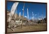 Prayer Flags at the Small Village of Chebisa in Northern Bhutan on the Laya-Gasa Trekking Route-Alex Treadway-Framed Photographic Print