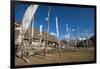 Prayer Flags at the Small Village of Chebisa in Northern Bhutan on the Laya-Gasa Trekking Route-Alex Treadway-Framed Photographic Print