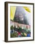 Prayer Flags at the Tigers Nest (Taktsang Goemba), Paro Valley, Bhutan, Asia-Christian Kober-Framed Photographic Print