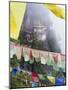 Prayer Flags at the Tigers Nest (Taktsang Goemba), Paro Valley, Bhutan, Asia-Christian Kober-Mounted Photographic Print