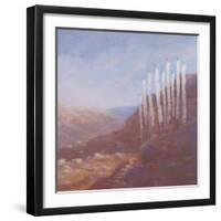 Prayer Flags, Bhutan, 2012-Lincoln Seligman-Framed Giclee Print