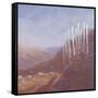 Prayer Flags, Bhutan, 2012-Lincoln Seligman-Framed Stretched Canvas