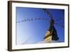 Prayer Flags Hanging from Swayambhunath Stupa-Paul Souders-Framed Photographic Print