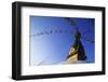 Prayer Flags Hanging from Swayambhunath Stupa-Paul Souders-Framed Photographic Print