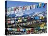 Prayer Flags, Himalayas, Tibet, China-Ethel Davies-Stretched Canvas