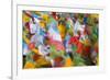 Prayer flags in Simila Mountain, Gyantse County, Tibet, China-Keren Su-Framed Photographic Print