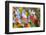 Prayer flags in Simila Mountain, Gyantse County, Tibet, China-Keren Su-Framed Photographic Print