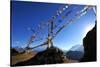 Prayer flags, Mustang, Nepal, Himalayas, Asia-null-Stretched Canvas