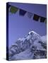 Prayer Flags, Nepal-Michael Brown-Stretched Canvas