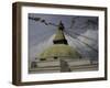 Prayer Flags, Nepal-Michael Brown-Framed Premium Photographic Print