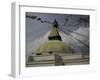 Prayer Flags, Nepal-Michael Brown-Framed Premium Photographic Print