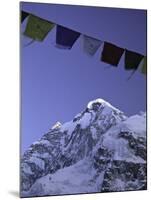 Prayer Flags, Nepal-Michael Brown-Mounted Photographic Print