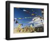 Prayer Flags on the Peak of Victory, Leh, Ladakh, Indian Himalayas, India, Asia-Jochen Schlenker-Framed Photographic Print