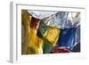 Prayer Flags on the Summit of Gokyo Ri, Gokyo, Nepal-David Noyes-Framed Photographic Print