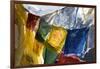 Prayer Flags on the Summit of Gokyo Ri, Gokyo, Nepal-David Noyes-Framed Photographic Print