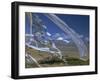 Prayer Flags on Top of Low Pass on Barga Plain, with Mount Kailas (Kailash) Beyond, Tibet, China-Anthony Waltham-Framed Photographic Print