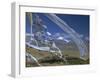 Prayer Flags on Top of Low Pass on Barga Plain, with Mount Kailas (Kailash) Beyond, Tibet, China-Anthony Waltham-Framed Photographic Print