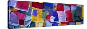 Prayer Flags, Tashiding, Sikkim, Northern India, India, Asia-Simon Montgomery-Stretched Canvas