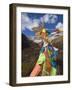 Prayer Flags, Yading Nature Reserve, Sichuan Province, China, Asia-Jochen Schlenker-Framed Photographic Print