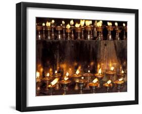 Prayer Flames, Jokhong Temple, Lhasa, Tibet-Keren Su-Framed Photographic Print