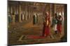 Prayer in a Mosque-Jean Leon Gerome-Mounted Art Print