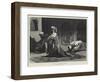 Prayer in a Turkish Mosque-null-Framed Premium Giclee Print