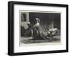 Prayer in a Turkish Mosque-null-Framed Premium Giclee Print