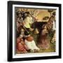 Prayer in Garden, Panel from the Wurzach Altarpiece, 1437-Hans Multscher-Framed Giclee Print