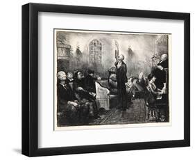 Prayer Meeting, 1916-George Wesley Bellows-Framed Giclee Print