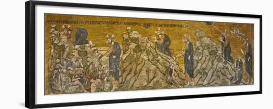 Prayer of Jesus Christ in the Garden. The Nave. St. Mark's Basilica, Venice, Italy 10th c.-null-Framed Premium Giclee Print