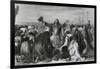 Prayer of Pilgrim Fathers Leaving Delfhaven-null-Framed Giclee Print