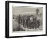 Prayer Procession for Rain in Germany-Johann Nepomuk Schonberg-Framed Giclee Print