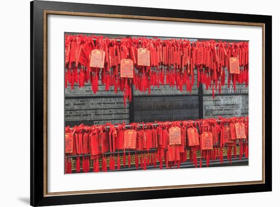 Prayer Tags, Foshan Ancestral Temple, Foshan, Near Guangzhou China-Stuart Westmorland-Framed Photographic Print