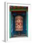 Prayer wheel, Buddhist Temple, Namche Bazaar, Solukhumbu, Nepal.-Lee Klopfer-Framed Photographic Print