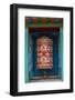 Prayer wheel, Buddhist Temple, Namche Bazaar, Solukhumbu, Nepal.-Lee Klopfer-Framed Photographic Print