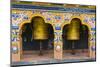 Prayer Wheel in the Chimi Lhakhang Monastery, Bhutan-Michael Runkel-Mounted Photographic Print