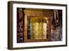 Prayer wheel inside Drepung Monastery, Tibet, Lhasa, Tibet, China-Keren Su-Framed Photographic Print